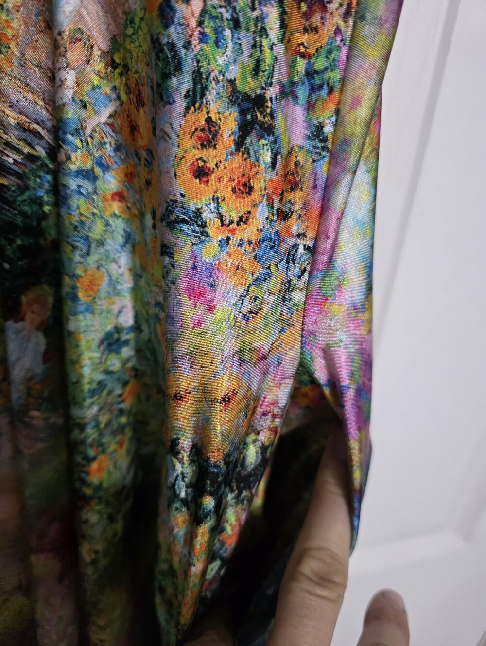 BlackMilk Montage Monet Rio Midi Dress Altered Artsy Cottagecore Y2k - Picture 9 of 11